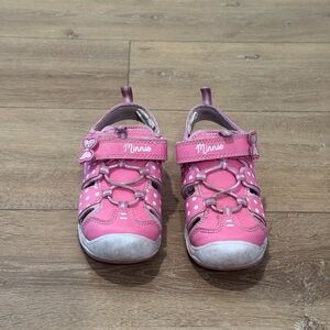 ⭐ 5/$20 ⭐ Disney Minnie Mouse Pink Light-Up Play Sandals Size Toddler 10